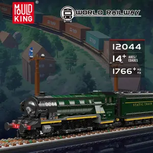 1766PCS Mould King 12044 Flying Scotsman Railway Building Blocks Assembly Train Set Educational Toys Children Gifts