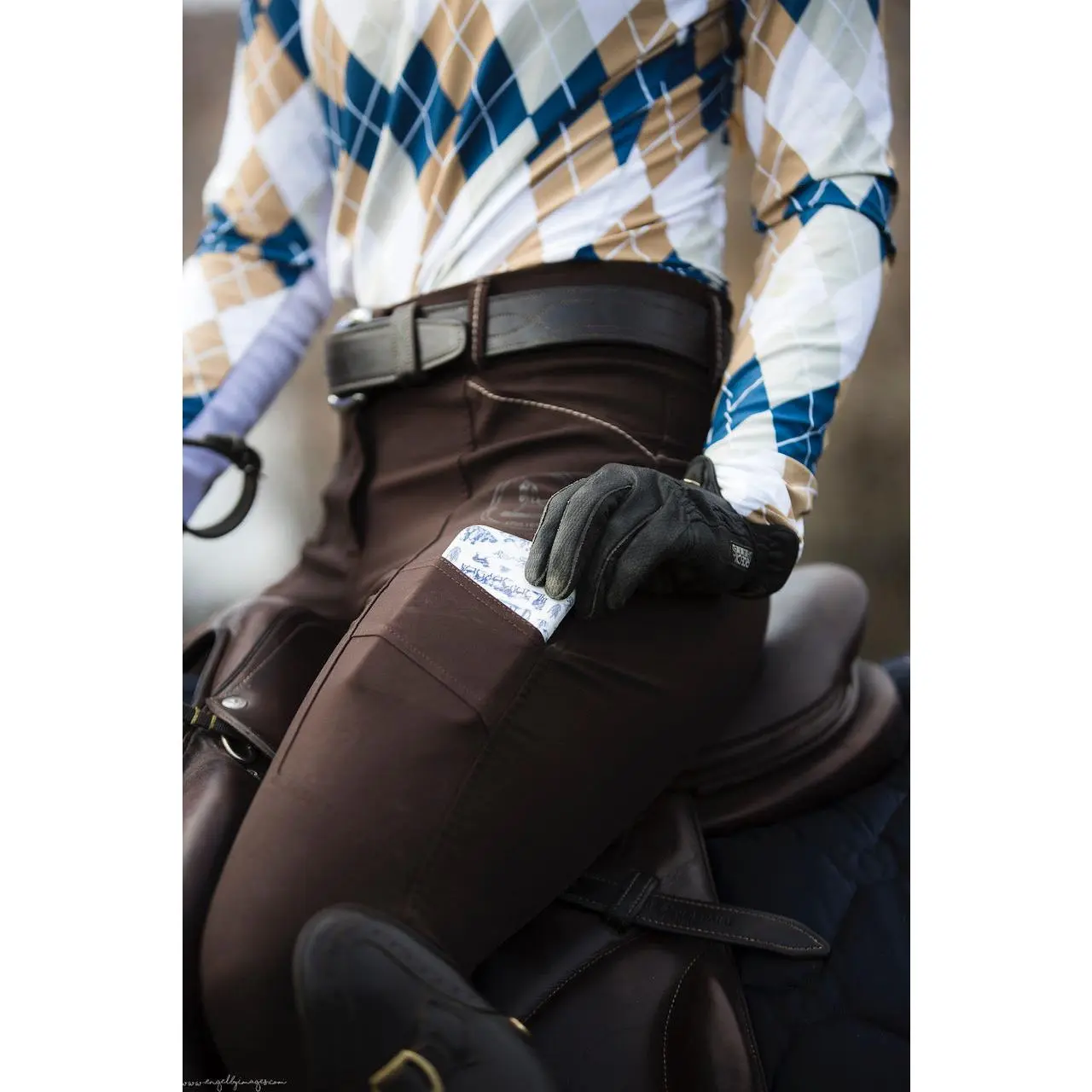 BREEKS F/S chocolate brown
