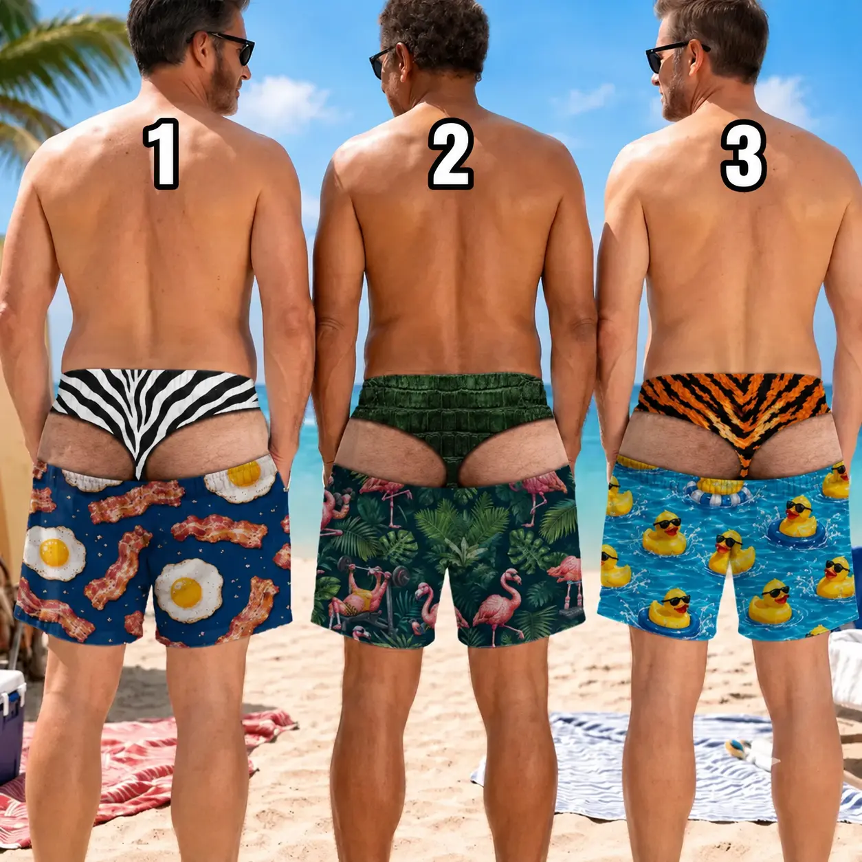 Personalized Funny Beach Shorts for Men,Camping Beach Shorts,Custom Gift for Men Husband Dad,Camping Trip Birthday Wear