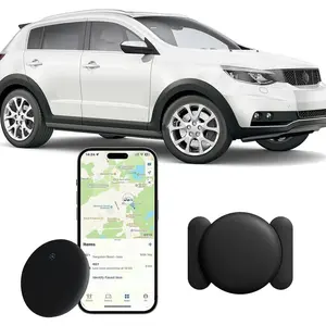 Mini GPS Tracker Device Car Pet, Anti Lost Tracking Locator, Magnetic Weatherproof Tracker, No Subscription GPS Tracker, Global Coverage Location Tracker for iOS Find My