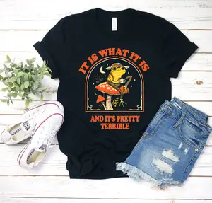 It Is What It Is And It'S Pretty Terrible Funny Design T-Shirt