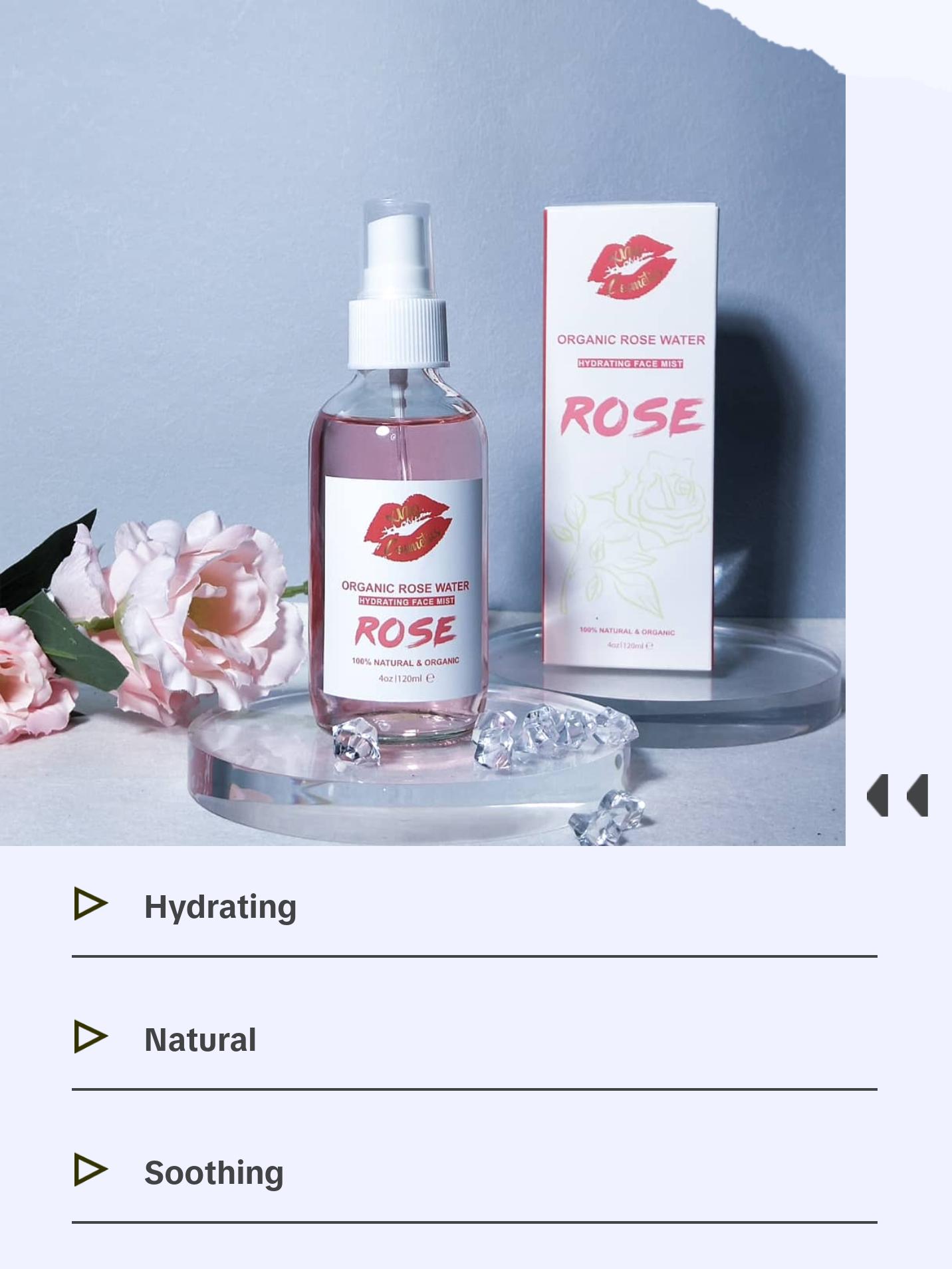 Organic Rose Water