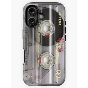 Cassette Tape iPhone Case - Retro Music Style