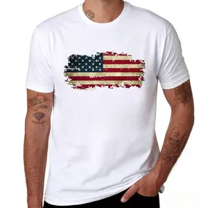 Flag Mens T Shirts Short Sleeve