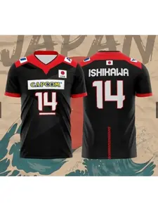 Japanese style volleyball suit men's and women's size 14 sports casual breathable fast drying breathable soft comfortable loose T-shirt