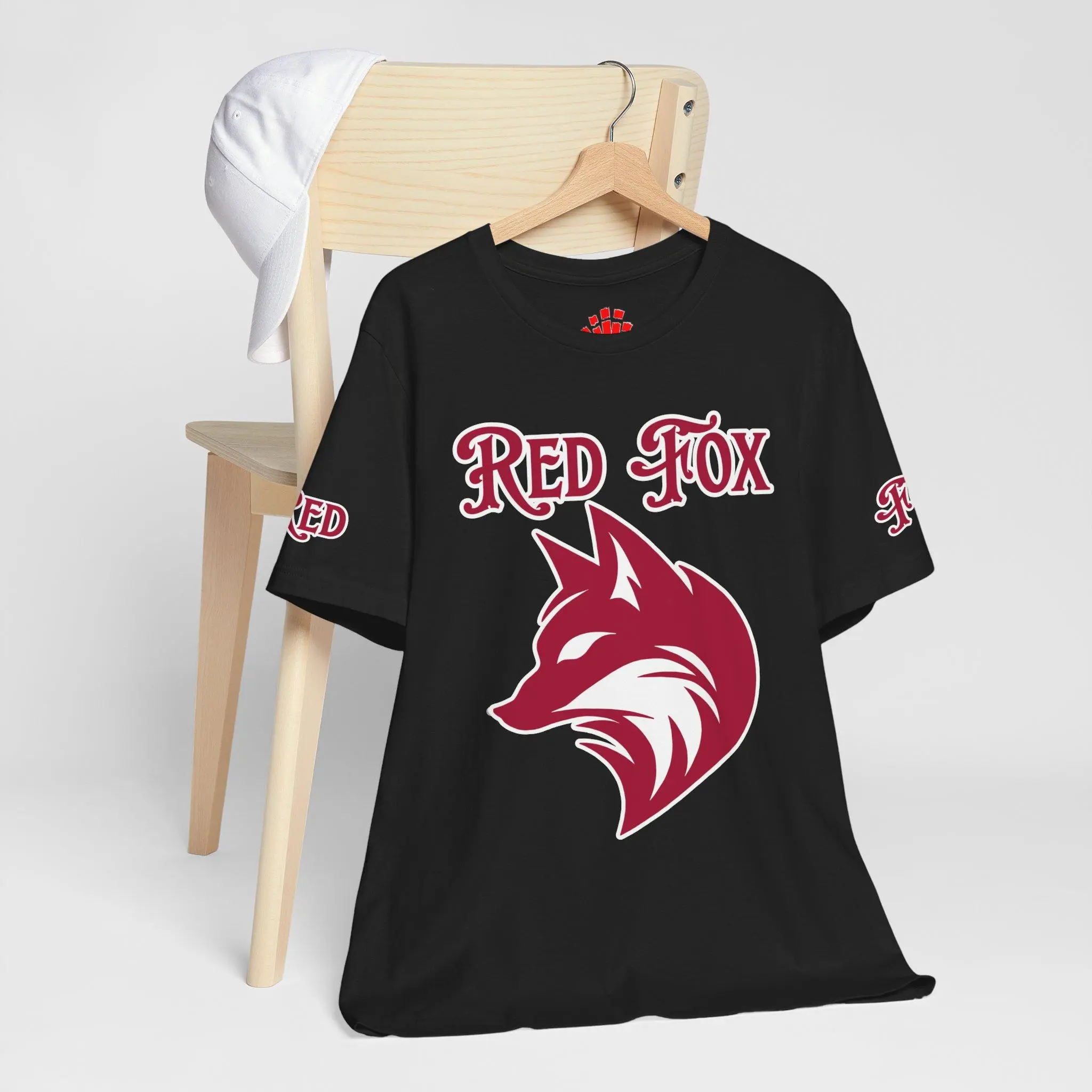Red Fox Graphic Tee | Unisex Jersey Short Sleeve Tee, Animal Lover Gift, Casual Outfit, Summer Wear, Cool Vibes, Nature Enthusiast Fabric Knit