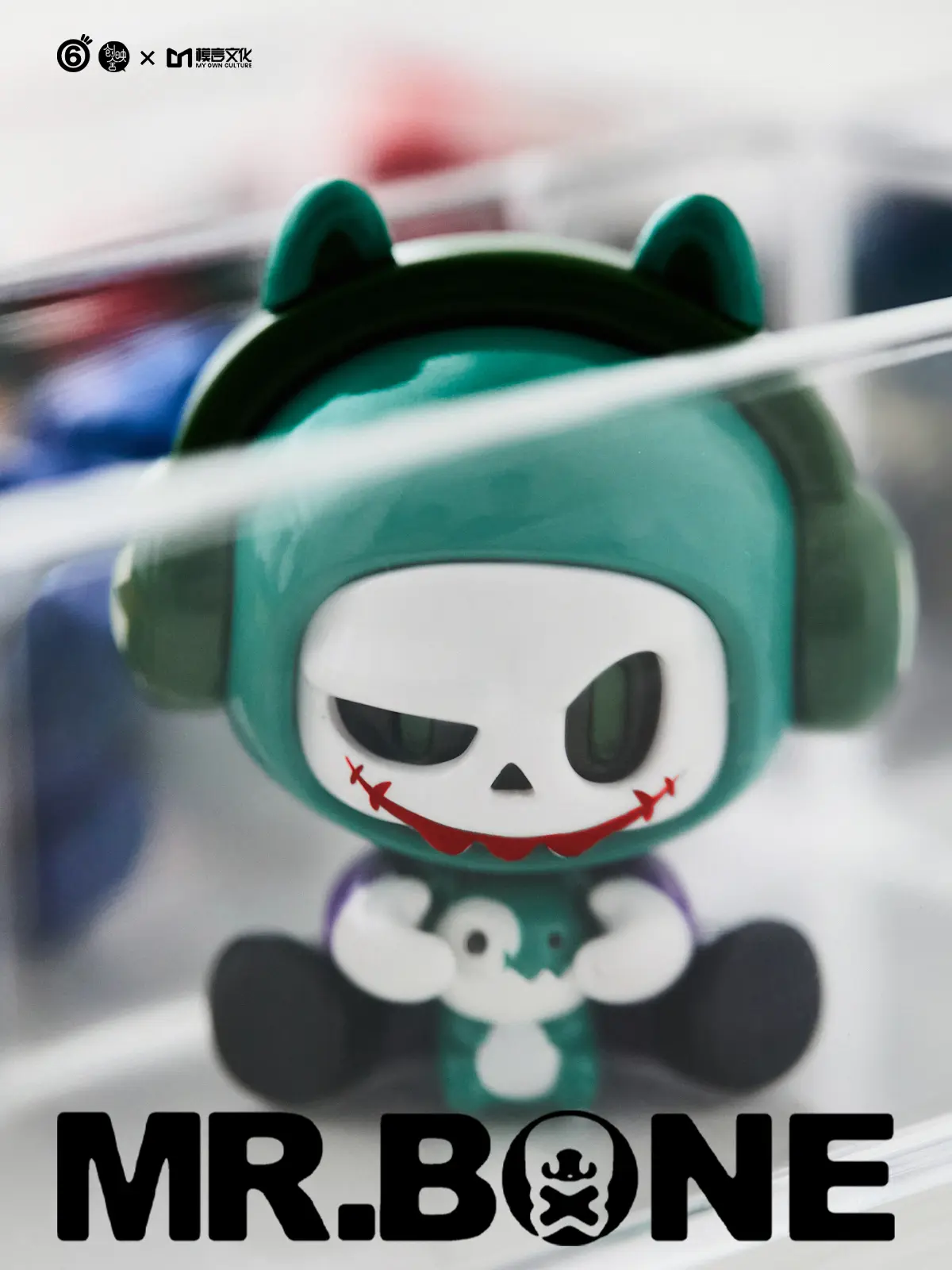 Mr.Bone Classic Series Blind Box -MINI Collectible Baby Bone Action Toy Figure for Toys & Hobbies Enthusiasts