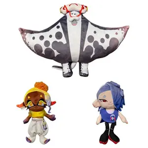 Cute Splatoon Deep Cut Plush Toy Soft Stuffed Doll Anime Game Collectible Gift