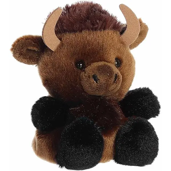 Aurora World Plush - Palm Pals - BILLY BISON (5 inch)
