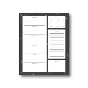 Moon And Stars Calendar Notepad