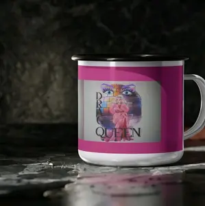 Custom Enamel Mug - 12oz Anti-Alkali and Acid-Proof Glossy Drinkware