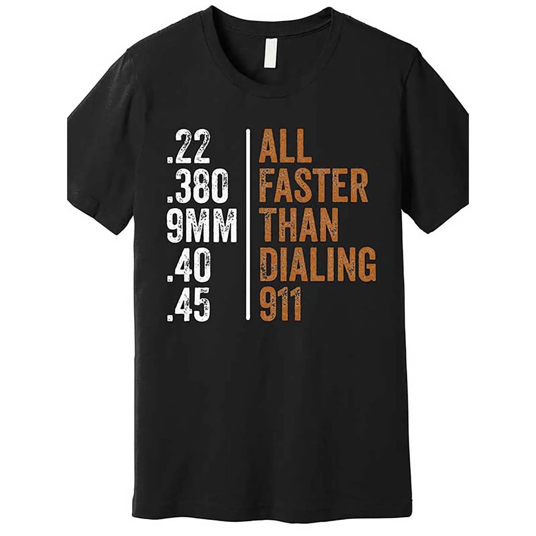 Men's Casual Round Neck Short-Sleeve Streetwear Top - Gun Fan Humor Design, Black TT2 Series, Suitable for Christmas, Halloween