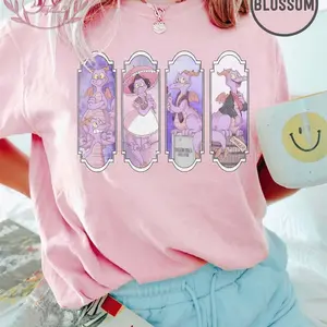 Retro Haunted Mansion Figment Shirt, Cartoon Figment Journey Into Imagination One Little Spark Shir, Cartoon Parks Halfway Tee