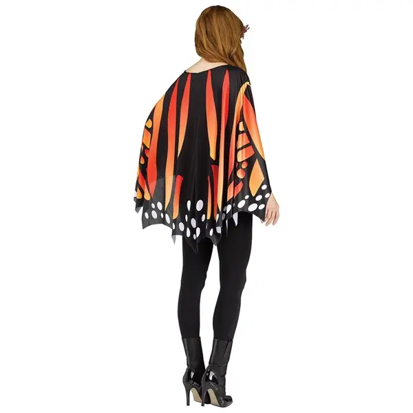 Women's Monarch Butterfly Poncho
