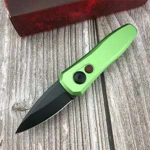 7500BLK Mini EDC Pocket Tool – Button Lock, 8Cr18MoV DLC-Coated Edge, Lightweight Black Handle, Compact Everyday Carry Gear for Outdoor Camping & Daily Use