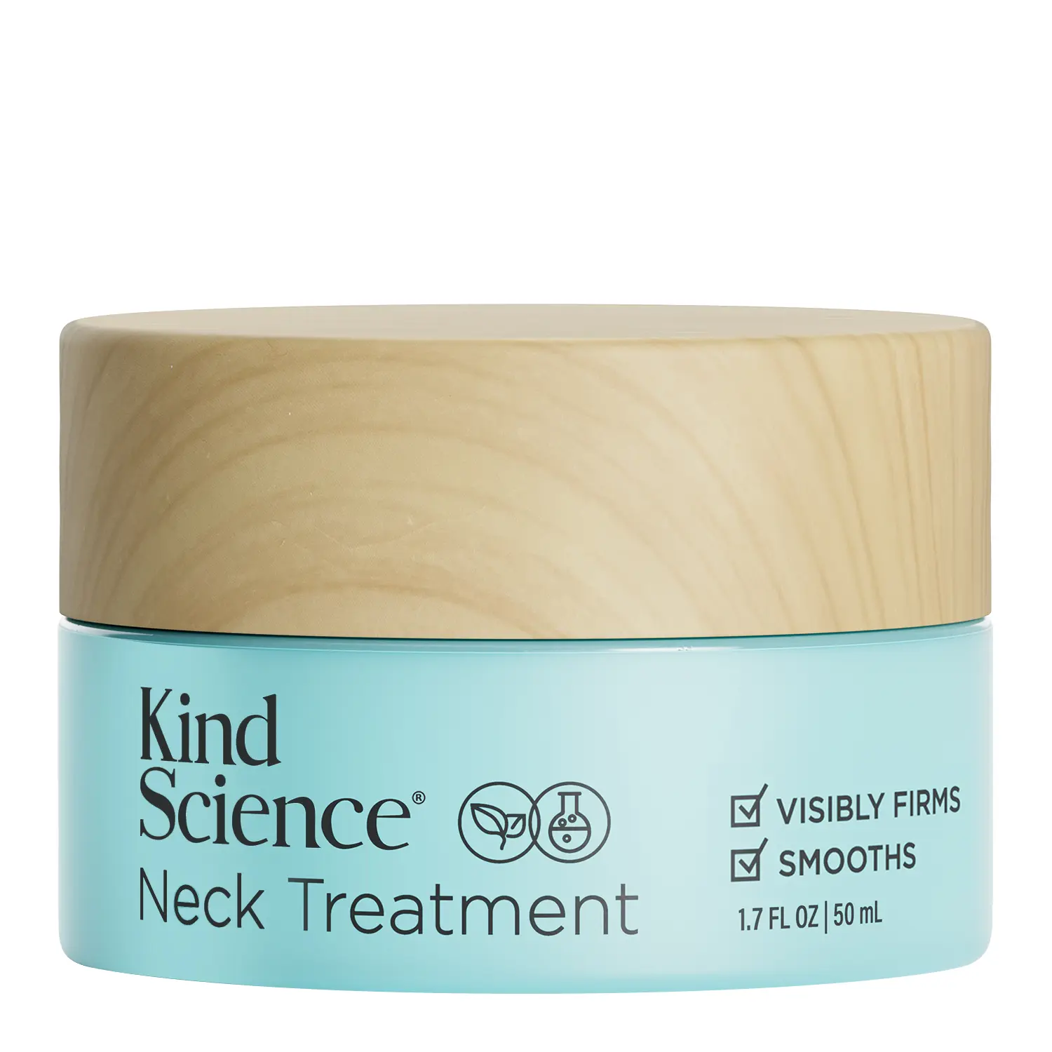 Neck Treatment - Neck Cream Visibly Firms, Lifts & Supports Natural Cell Turnover for Anti Aging Firming and Tightening - Paraben, Dye & Fragrance Free, Cruelty Free, 1.7 oz