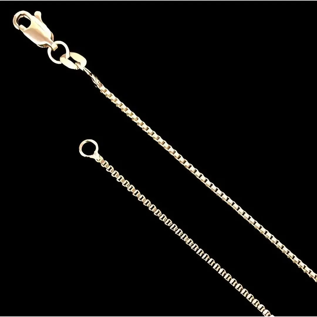 18k Gold Filled 1.2mm 20 Inch Box Chain