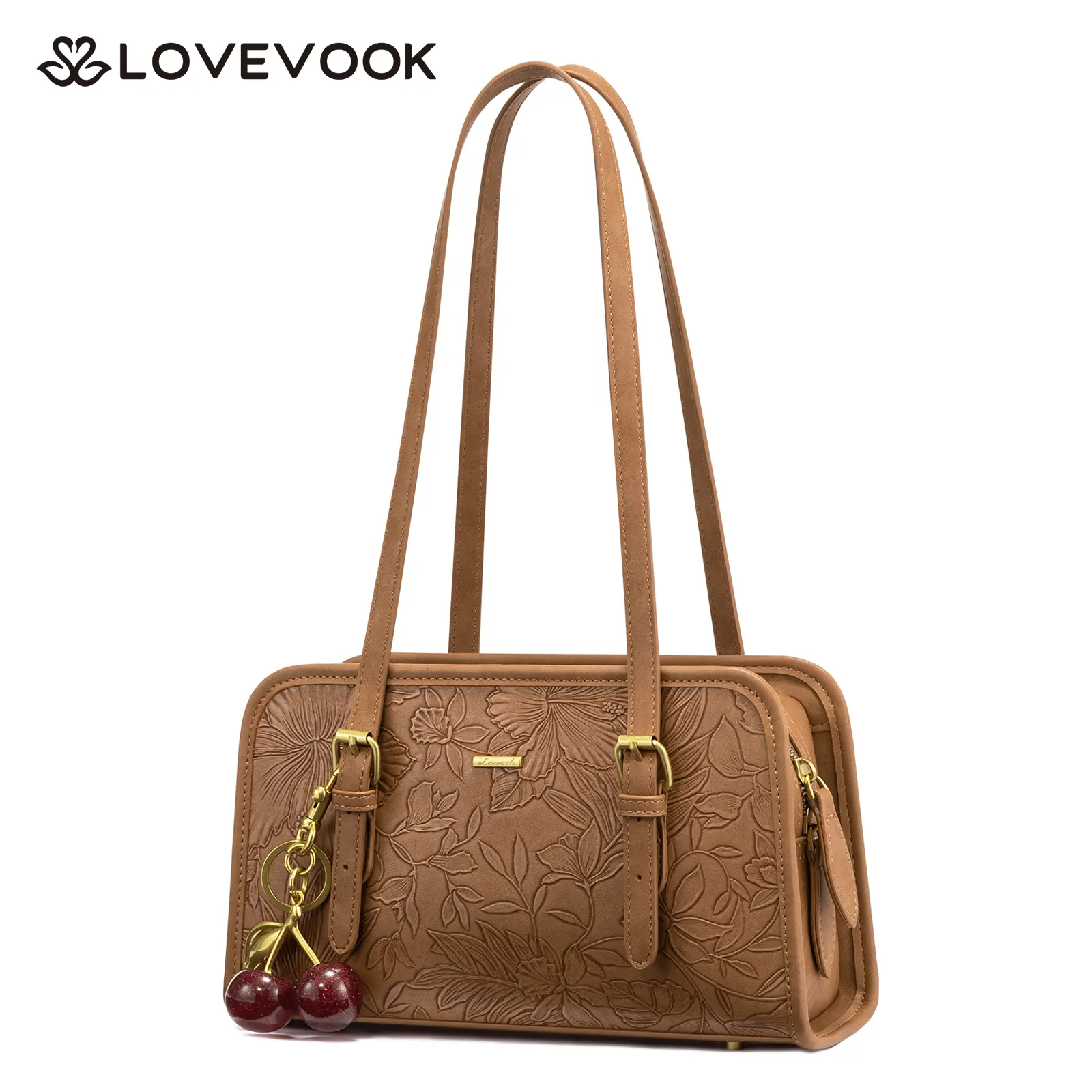 Retro Embossed Brown