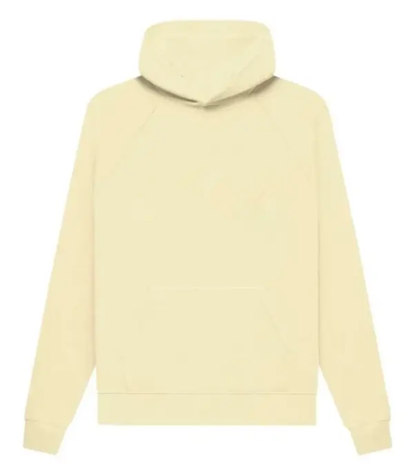 Men's Classic Plain Hoodie, Casual Pullover Sweatshirt Top in Vibrant Canary Yellow with Pocket for Layering, Tops, Sweatshirts Menswear Stylish, Daily Wear Beige Long Sleeve, Hoodie/Jumper, Solid, Longsleeves, Pockets