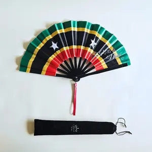 Saint Kitts & Nevis Hand Fan
