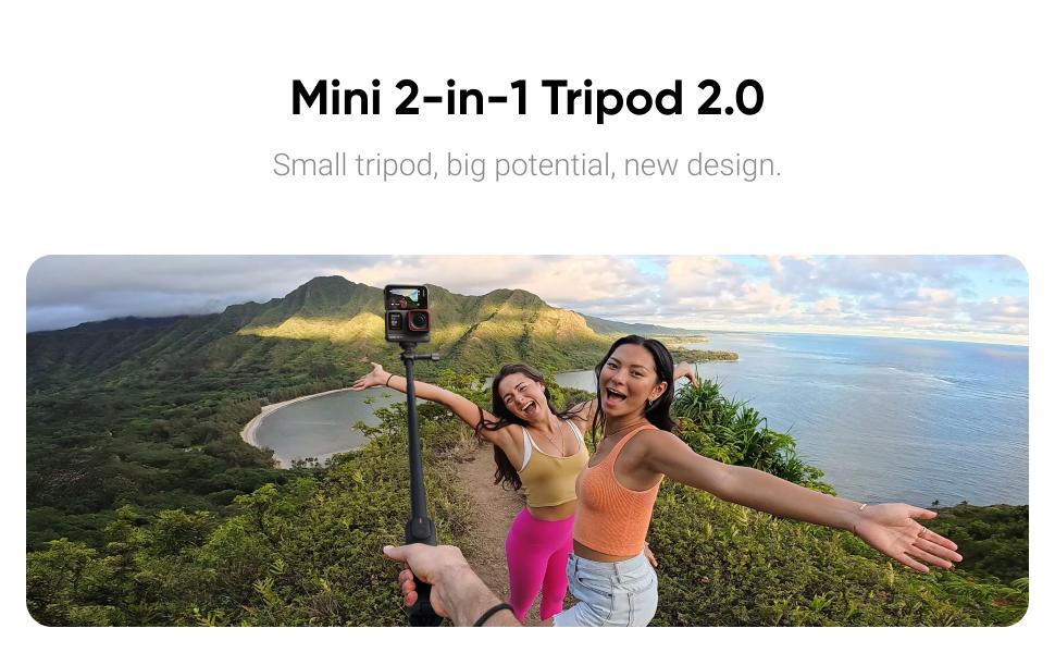 Mini 2-in-1 Tripod 2.0 Remote Kit