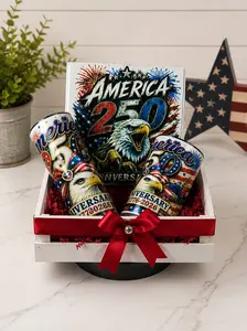 NORELD Premium Gift Set | 20oz Tumbler + 15oz Mug + T-Shirt | Handmade Gift Box