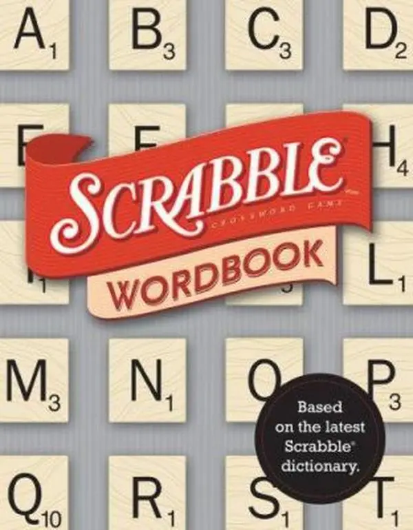 Used Scrabble Wordbook: 4th Edition Crossword Game Paperback by Mike Baron (2.13 lb) - English Language Book for Home Use & Tournaments, Expert Hints, Preponderance of Vowels, Score Boosters, Scoring Tips, Winning Strategies, Word Lists