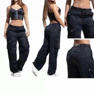 COLOMBIAN LOWELL WOMAN'S CARGO JOGGERS WITH NO BUTTONS