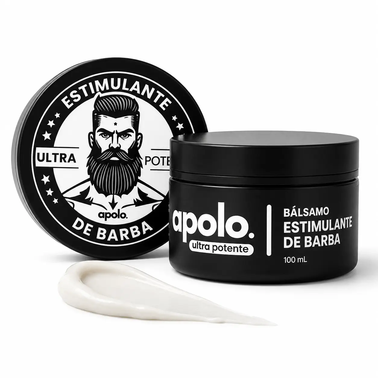 Apolo Ultra Potente Minoxidil Beard Growth Cream for Men, Nutrient Infused Thickening Formula, Activate Dormant Facial Hair Follicles, Improve Patchy Sparse Beard & Reduce Visible Hair Thinning.