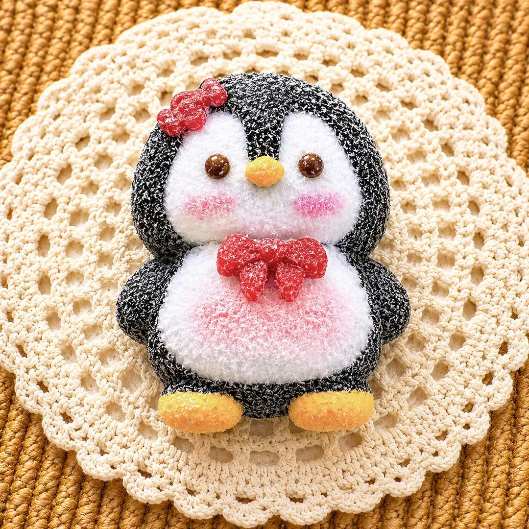 Penguin Squishy Toy  Soft Squeeze Fidget | Stress Relief Finds | Slow Rising Sticky Moldable Toy | Calming Sensory Gift | Comfy Fidgets for Stress & Anxiety,DealsForYouDays Squisy