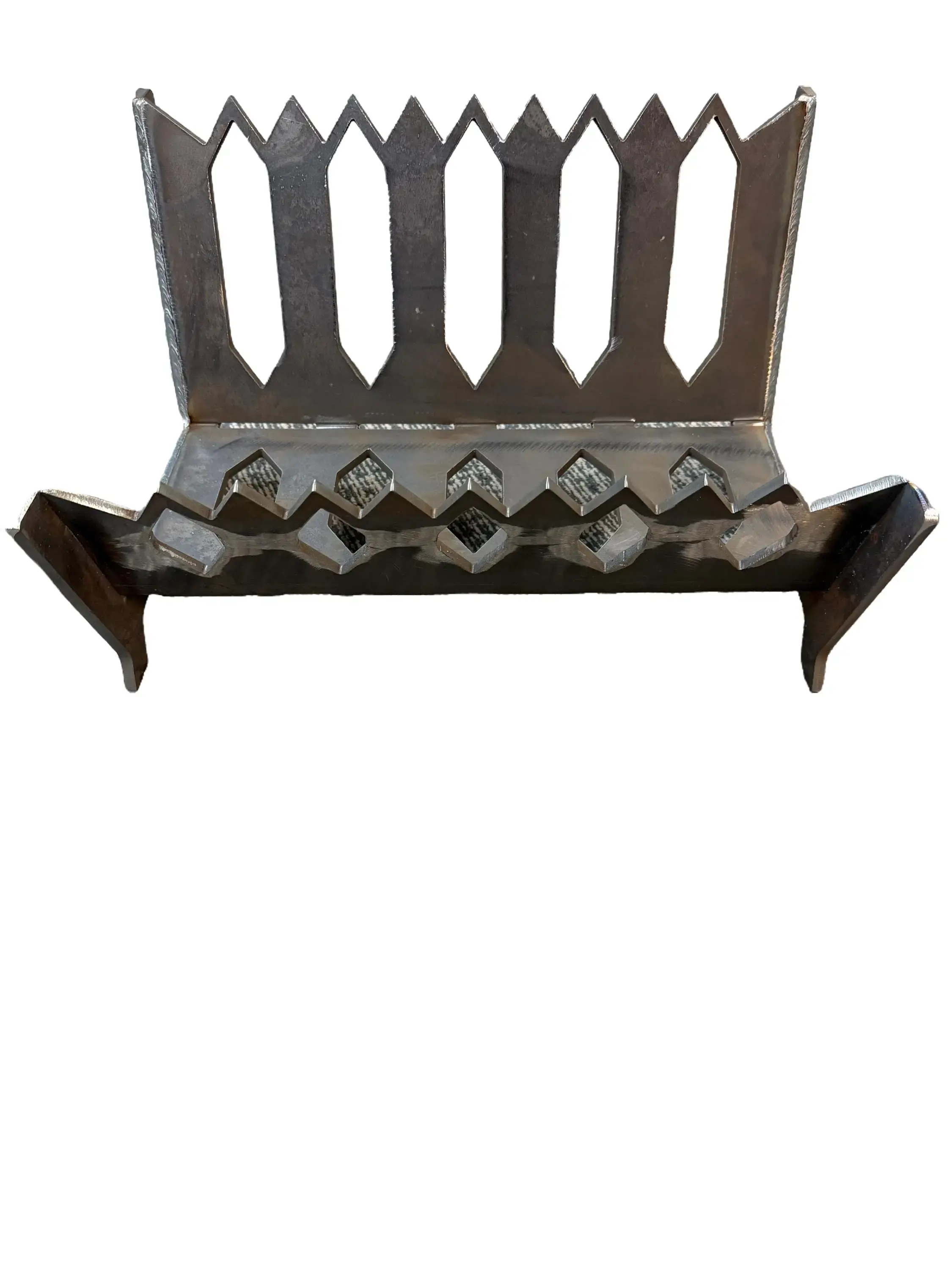 Fireplace Wood Rack, Sturdy Metal Steel Accessory for Outdoor Fire Pits, Home Improvement & Garden Supplies Essential