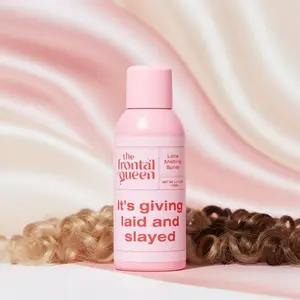 The Frontal Queen Lace Melting Spray, Ashy Lace Finish, Sweat-Proof & Slay-Proof Long-Lasting Haircare Spray, Ultra Hold & Natural Melting Effect, 4.2 FL OZ / 120 ML Liquid