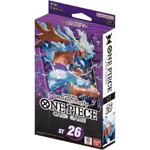 One Piece - Starter Deck 26: Purple/Black Luffy - TCG - (ST-26) Qty 1 - New Sealed