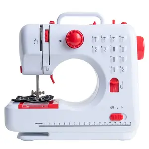 505A Household Sewing Machine Small Mini Portable Overlock Buttonhole Sewing Machine
