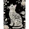 Cat Pattern Diamond Painting Kit (adult Version), Colorful Half Pearl Rhinestones, Handmade 15.7x11.8 Inch Canvas Art, Home Wall Decor, Kitty, Handicraft, Diy Handmade Crafts