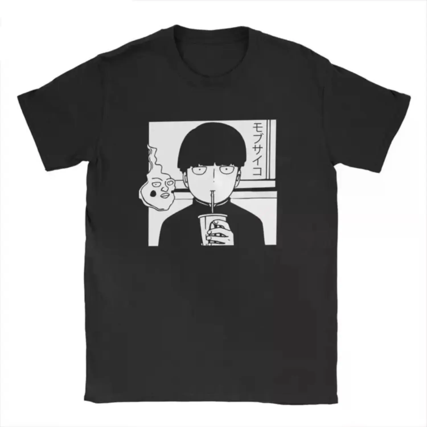 Mob Psycho 101 Slurp Tee - Unisex Cotton Graphic T-Shirt | Casual Fashion for Men & Women | Perfect Gift