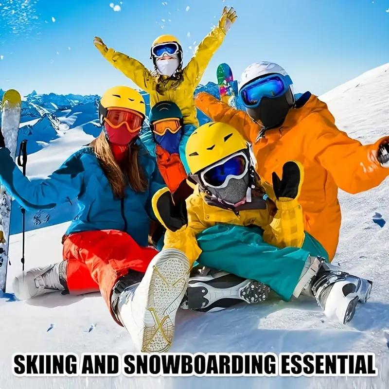 Windproof Hat Windproof Face Mask Polar Fleece Balaclava Hood Face Mask Ski Mask For Cycling Skiing Construction Sites Farms And Training Stay Warm And Protected Party Hat Protect Party Hat Outdoor Blue TikTokShopBacktoSchool