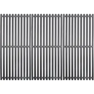 17 Inch Cast Iron Grill Grates for Charbroil 463242516 463242515 463355220 463367016 463243016 463342620 Commercial and Signature Series Tru- 3 Burner Models with G466-0025-W1A