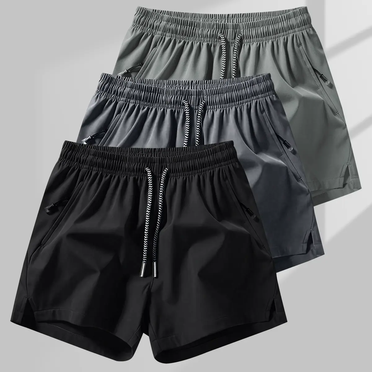 3-Pack,Men's Summer Versatile Casual Breathable Shorts, Suitable For Fitness & Sports,shorts men 3-Pack,Men's Summer Versatile Casual Breathable Shorts, Suitable For Fitness & Sports,shorts men
