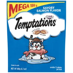 Whiskas Temptations E72301 6.35 oz. Savory Salmon Cat Treat