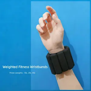 Adjustable Silicone Weighted Wristband & Ankle Band| Removable Weight Yoga Fitness Sandbag| Anti-Slip Gravity Band for Workout, Strength Training & Home Gym for Outdoor Cycling, Yoga Pilates, Running Fitness & Dance Training