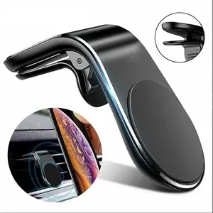 Powerful Magnetic Car Phone Holder 3-Piece Set Sturdy Anti-Shake Vent Mount for Vehicles Compatible with iPhone Samsung & Android Phones Multiple Colors Available