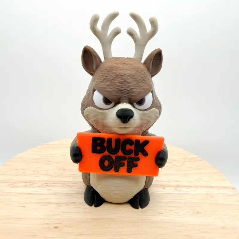 Animals with Attitude - Collectible 3D Printed Figurine