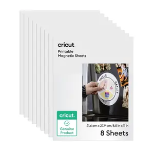 Cricut Printable Magnet Sheets - 8.5 in x 11 in (8 ct)