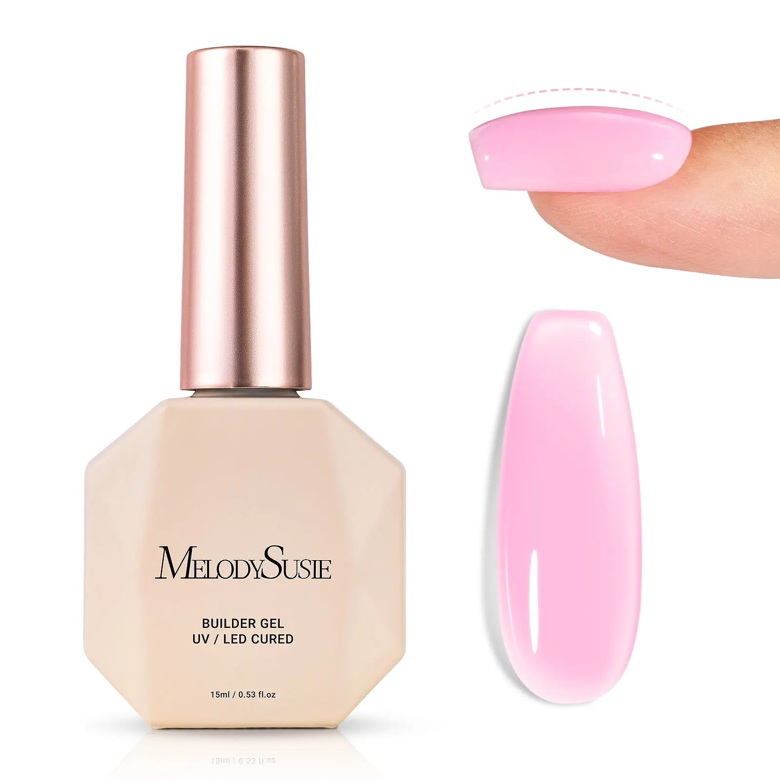 Milky Pink-015 Builder Gel 15ml