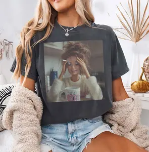 Comfort Colors® Distressed Doll Meme Tshirt  , Funny Doll Face Shirt, Smoking Doll