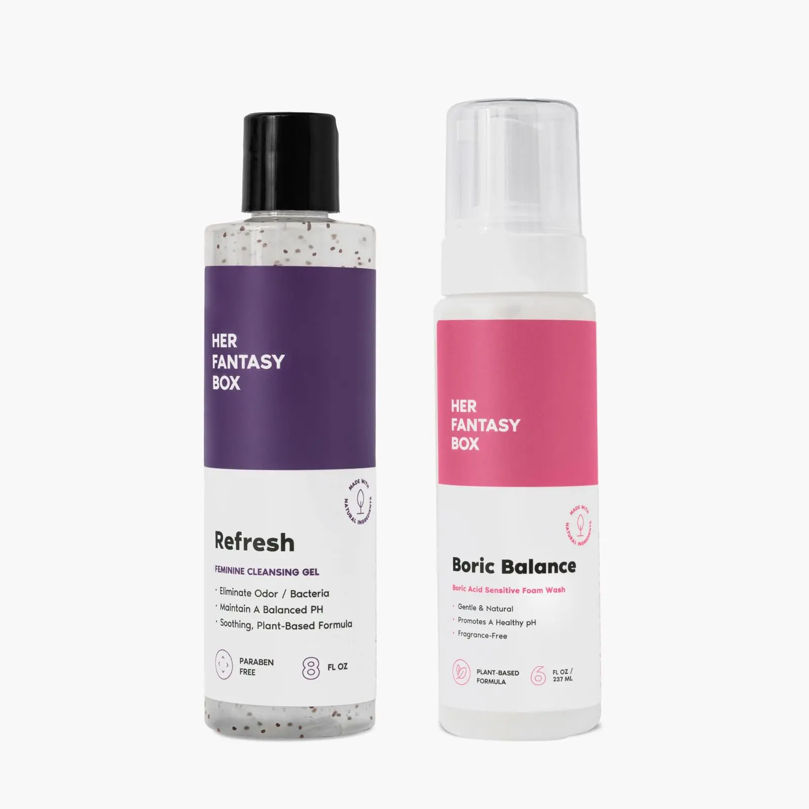 Her Fantasy Refreshing pH Duo Feminine Hygiene Sensitive Gentle Foam Daily Her Fantasy Refreshing pH Duo Feminine Hygiene Sensitive Gentle Foam Daily