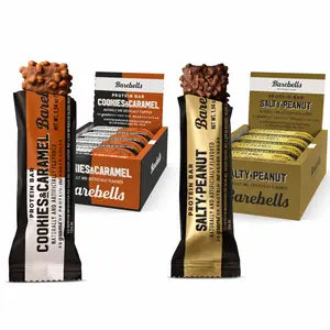 Barebells Cookies and Caramel & Salty Peanut - Protein Bar Bundle