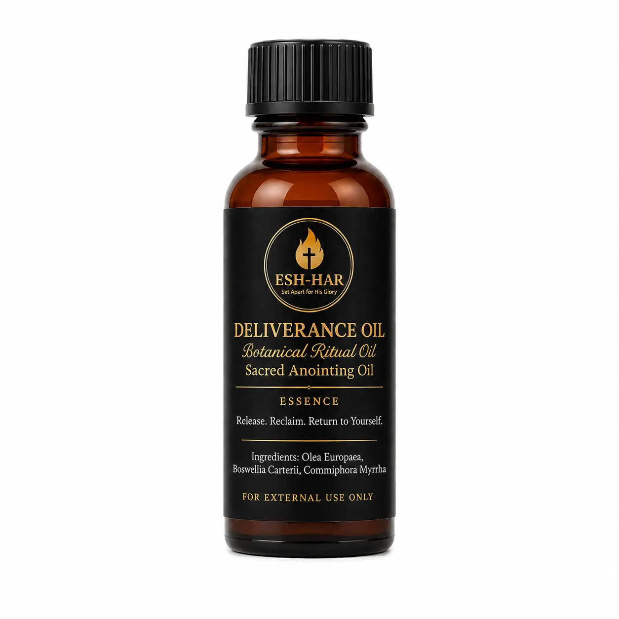 Deliverance Anointing Oil – Sacred Botanical Blend for Prayer & Spiritual Warfare