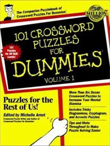 USED-101 Crossword Puzzles For Dummies by Arnot, Michelle (Paperback)
